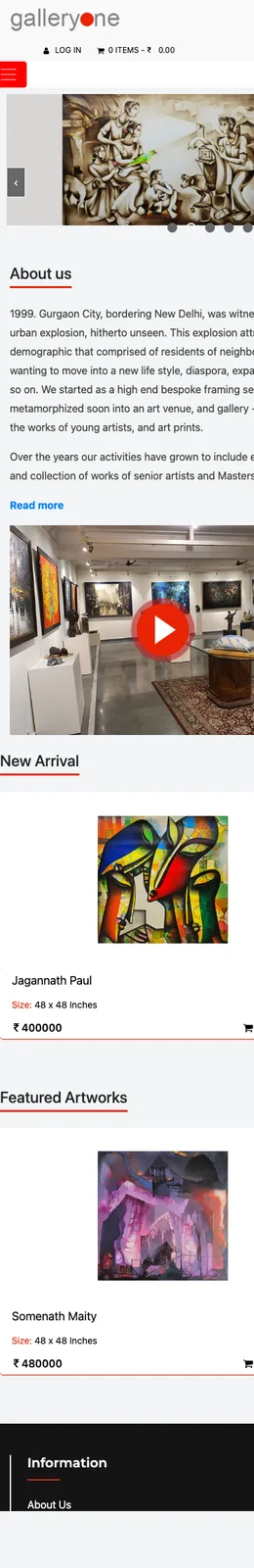 homepage mobile